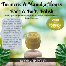 Load image into Gallery viewer, Honey Glow Turmeric Scrub