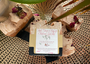 Pink Rose Clay & Activated Charcoal Spa Bar